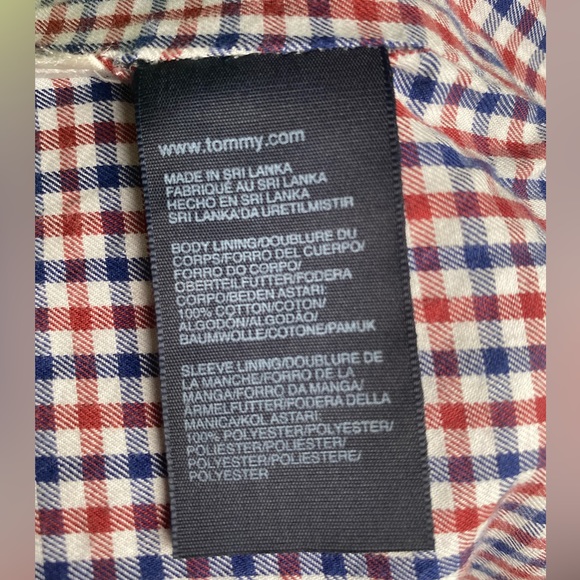 Tommy Hilfiger Men’s Lightweight Microtwill Golf Jacket Size XS - Picture 6 of 6